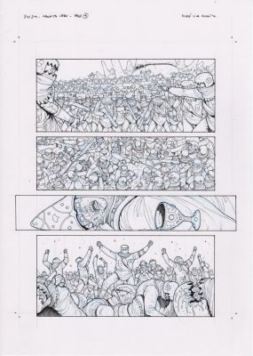 André Lima Araújo | Three Worlds / Three Moons: Maps #1 Page 09 | The Artist Bullpen