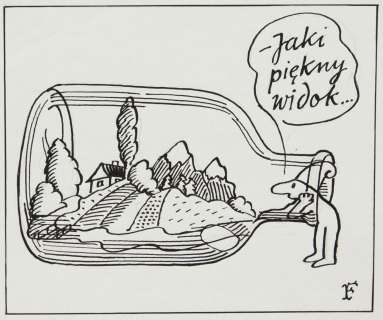 Jerzy Flisak (1930 - 2008) | Jerzy Flisak | "Jaki piękny widok" | Desa Unicum