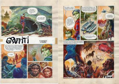 Juan Zanotto - Ministoria completa di 2 pagine, splendidamente colorate