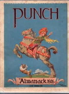 PUNCH ALMANACK 1926. BRITANICO, FLEETWAY, IPC, THOMSON, BEANO, PUNCH...