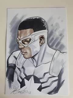  - Captain America - Captain America Sam Wilson by Marco Santucci - Éditions diverses 