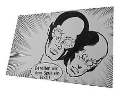 Belardinelli,  Massimo - Original page with Iwan Goratschin & Gucky  - Perry Rhodan  - (1971)