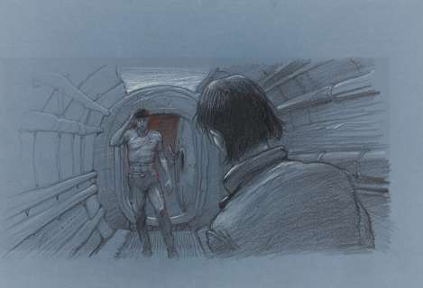 Bilal Enki (Né En... | BILAL Enki (né en 1959) La couleur de l’air Crayon... | Tessier Sarrou