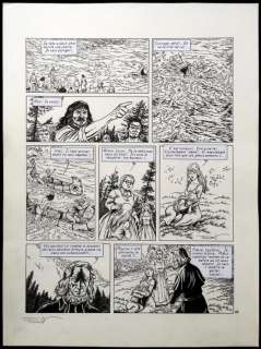 Ersel - Planche originale  (p.28) - Les pionniers du Nouveau Monde | Catawiki