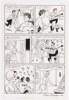 PEP #173 ORIGINAL ART PAGE BY DAN DECARLO. | Hake’s