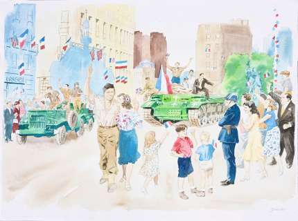 PARENTEAU-DENOËL,... - Lot 279 - PARENTEAU-DENOËL, Régis (né en 1970) La Libération...