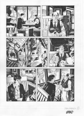 Paolo Martinello | DYLAN DOG n.478 – HARLECH ASYLUM, pag.13 | Avalon Comic Art