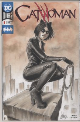 Sketch Cover Catwoman | Raremarq (Buy It Now)