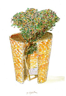 Gazebo "casa-vaso" | Nuages