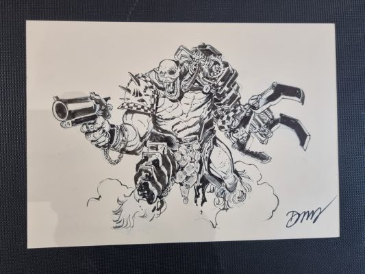 Beyruth , Danilo - illustration originale - Vampire | Galerie des bulles