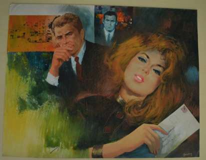 Confidenze #7 - Jacono - Illustrazione originale - Page volante - (1969) | Catawiki