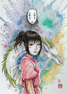 David Mack - Studio Ghibli Collection: Spirited Away Illustration