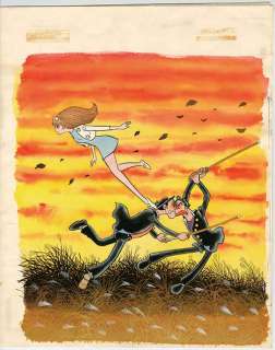 Shotaro Ishimori Autograph Colour Illustration "Suki suki Majyo Sensei"