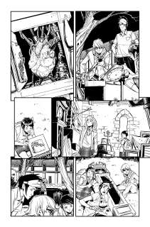 Chris Wildgoose - Gotham Academy Annual Page 22 Artist Proof