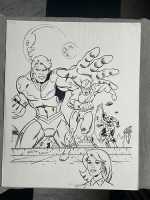 Chris Malgrain Cubierta Original Strange 2 Sobre Calco 30x37 En Perfecto Estado | eBay Europe (Buy It Now)