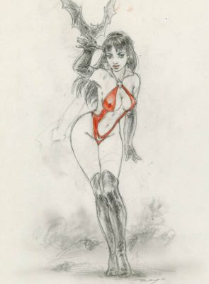 Luis Royo | VAMPIRELLA - PREVIO C | Laberinto Gris