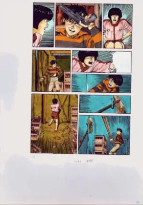 Steve Oliff - Akira | Akira (mise en couleurs) | La Galerie de la Bande Dessinée