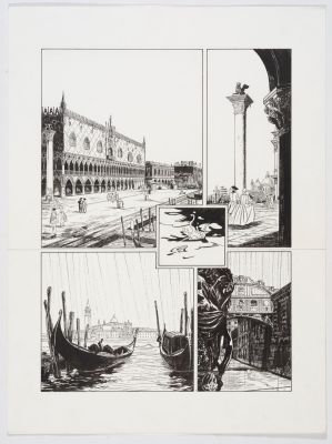 Warnauts Et Raives Les... | Lot 14 - Warnauts et Raives Les Suites Vénitiennes - Planche... | Tessier Sarrou