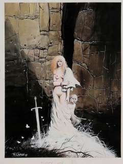 Cayman | Illustration Ã  la gouache représentant une scèn… | Banque Dessinée