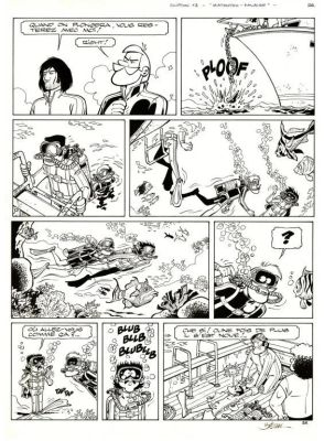 Lot 553 - Bédu. Planche originale Clifton | BDEnchères