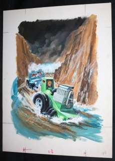 Jack Sparling - Mod wheels #18 painted cover - la - gold key - only one desperate chance for escape! - 1975