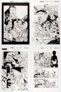 Acclaim Comics Artist | Shadowman V3#8 Unpublished Complete 22-Page Story Original Art (Acclaim/Valiant, 1999).... (Total: 22 Original Art) | Heritage