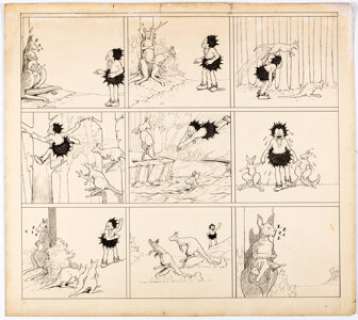 Winsor McCay Jr. (Robert McCay) Little Nemo in Slumberland/Impie Sunday Comic Strip Original Art (undated).... | Heritage