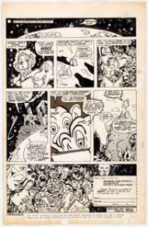 George Perez And Michael Higgins | Jason Monarch #1 "Perez: Accent on the First ’E’ portfolio" Advertisement Story P... | Heritage