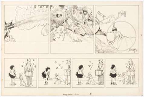 Winsor McCay Jr. (Robert McCay) | Little Nemo in Slumberland Partial Comic Strip Original Art (Philadelphia Record, ... | Heritage