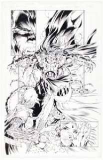 Michael Turner And Duy Truong (As D-Tron) | Medieval Spawn / Witchblade #3 Story Page 14 Original Art (Image, 1996).... | Heritage