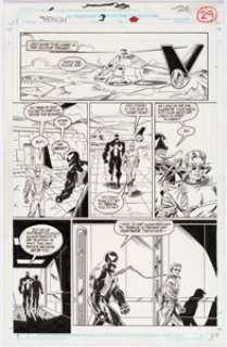 Mark Bagley and Al Milgrom Venom: Lethal Protector #3 Story Page 21 Original Art (Marvel, 1993).... | Heritage