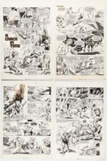 Pablo Marcos | Eerie #99 Complete 8-Page Story "A Crack in Time" Original Art (Warren Publ., 1979).... | Heritage