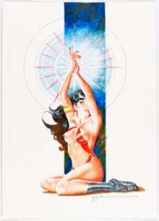 José "Pepe" Gonzalez - Vampirella Illustration Original Art (2005).... | Heritage