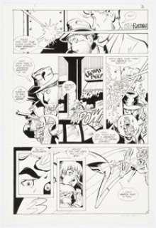 Joe Staton and Rick Burchett - E-Man #18 Story Page 2 Original Art (First, 1984)....
