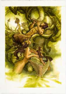 Hannibal Ibarra - Fantasy Illustration Original Art (2012)....