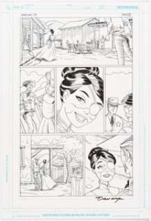 Darwyn Cooke | Jonah Hex #50 Story Page 17 Autographed Original Art (DC Comics, 2010).... | Heritage