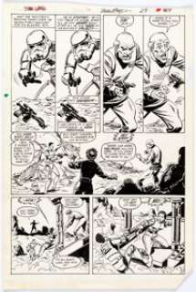McLeod, Bob | Bob McLeod and Tom Palmer Star Wars #86 Story Page 21 Original Art (Marvel, 1984).... | Heritage