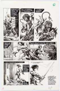 Buscema, John | John Buscema and Alfredo Alcala Savage Sword of Conan #19 Story Page 6 Original Art (Marvel, 1977). ... | Heritage