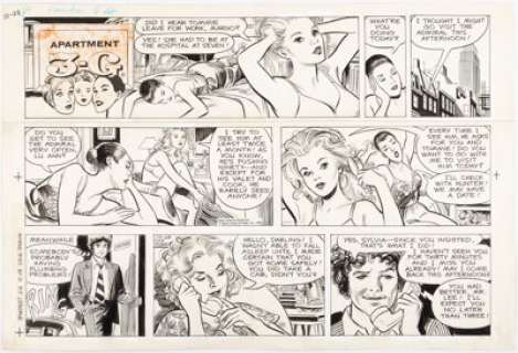 Kotzky, Alex - Alex Kotzky Apartment 3-G Sunday Comic Strip Original Art dated 10-28-82 (News America, 1982). ...