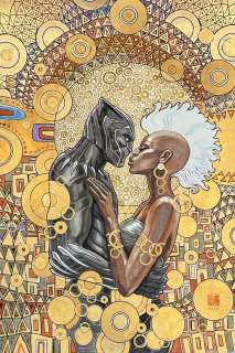 David Mack - ‘The Kiss‘ Storm & Black Panther