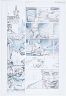 DC Artist - Juan Ferreyra Batman Eternal #47 Story Page 1 Original Art (DC, 2015)....