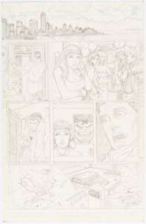 Marvel Artist - Mark Spears Spider-Man Tryout Story Page Original Art (1997)....