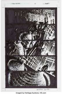 Campbell, Laurence A. - Laurence A. Campbell 5 Ronin #3 Story Page 22 Original Art (Marvel, 2011)....