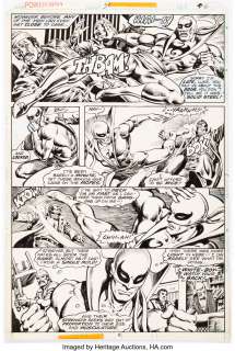 Zeck, Mike | Mike Zeck and Ernie Chan Power Man #51 Story Page 4 Original Art (Marvel, 1978).... | Heritage
