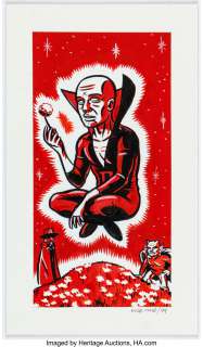 DC Artist - Michael Cho - Deadman Illustration Original Art (1999)....