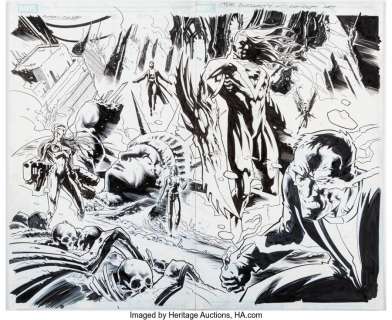 Artist, Unknown - Simon Coleby - Authority Illustration Original Art (undated)....