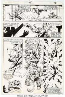 Giffen, Keith | Keith Giffen and Danny Bulanadi Micronauts #37 Story Page 11 Original Art (Marvel, 1982).... | Heritage