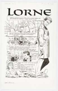 Byrne, John | John Byrne Angel: After the Fall #6 Complete 4-Page Story "Lorne" Original Art (IDW, 2008).... (Total: 4 Original Art) | Heritage