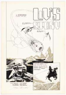 Conrad, Tim | Tim Conrad Alien Encounters #4 Story Page 1 Original Art (Eclipse, 1985).... | Heritage