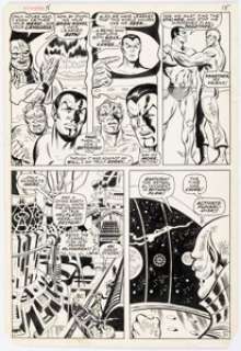 Severin, Marie | Marie Severin and Mike Esposito (as Joe Gaudioso) Sub-Mariner #18 Story Page 11 Original Art (Marvel, 1969).... | Heritage